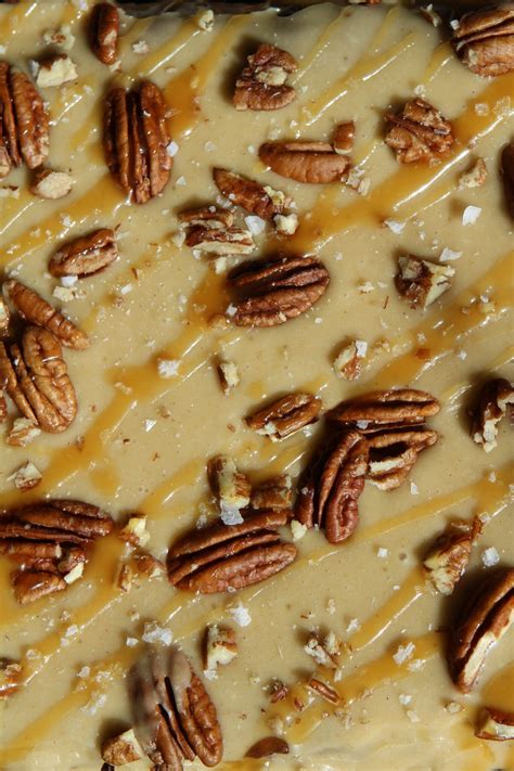 Fudgy Salted Caramel Pecan Brownies - Mozie