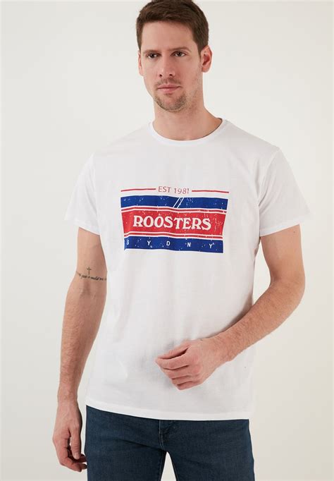 Buratti Print T-shirt - white - Zalando.de