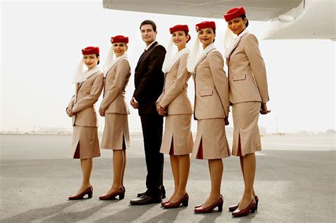 Cabin Crew Photos: Emirates Airlines Cabin Crew Uniforms