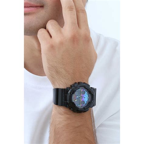 watch multifunction man G-Shock GA-100RGB-1AER multifunction G-Shock