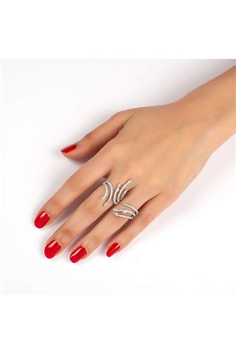 white finish  finger sway rings  solasta jewellery  pernias pop