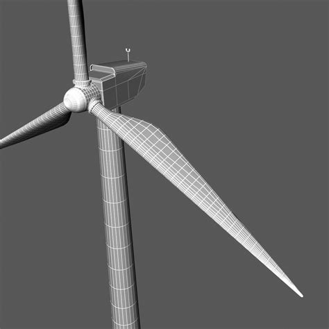 Turbina eólica Modelo 3D $39 - .wrl .obj .fbx .max .3ds - Free3D