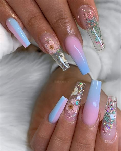 30 Gorgeous Clear Acrylic Nails That Come Out Of A Fairytale - Woman ...