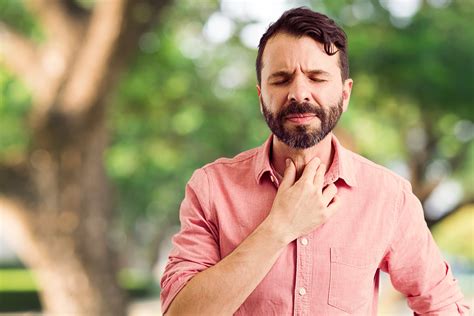 how to know if sore throat is allergies
