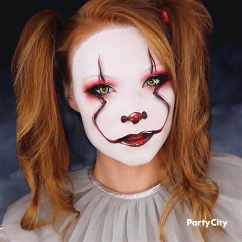 Glam Up Your Creepy Clown Costume with This Pennywise Makeup Tutorial