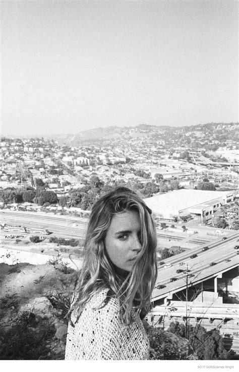 Brit Marling Gets Her Closeup for So It Goes #4 Cover Shoot