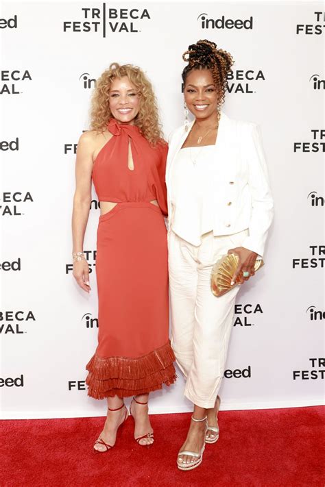 MICHAEL MICHEKE and VANESSA ESTELLE WILLIAMS at New Jack City Screening