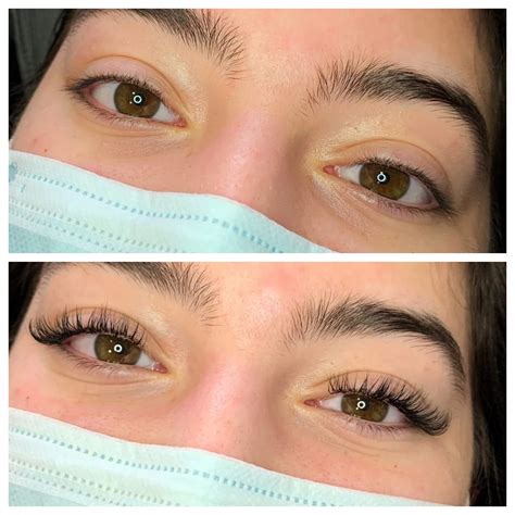 Eyelash Extensions Before And After