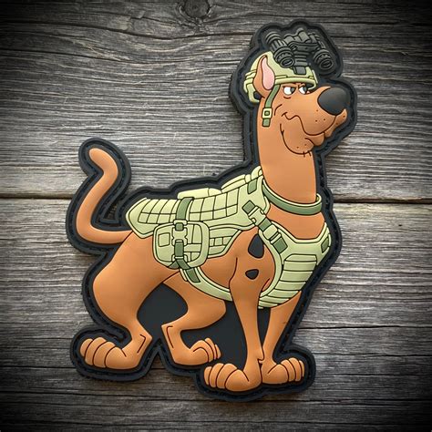 Tactical scooby Doo PVC Patch Scooby Doo Parody Fan Art - Etsy Sweden