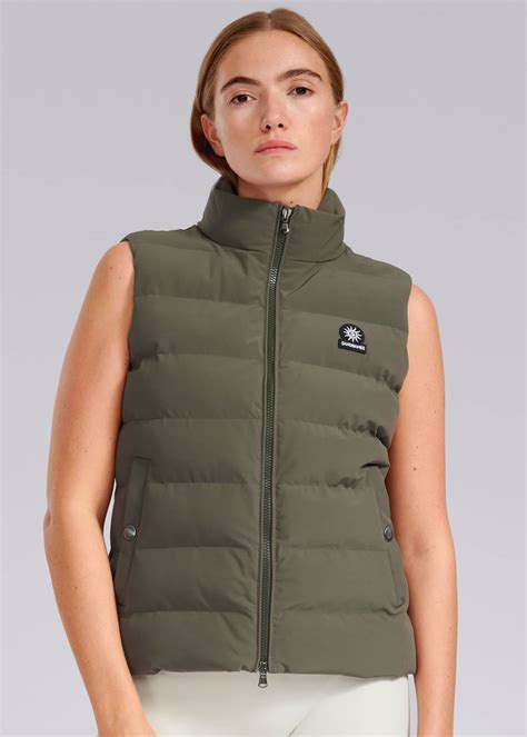 Sandbanks Marina Gilet - Khaki