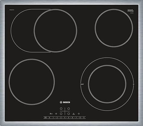 Bosch PKN645FP1E Serie 6 Elektrokochfeld (autark) / 60 cm/Schwarz ...