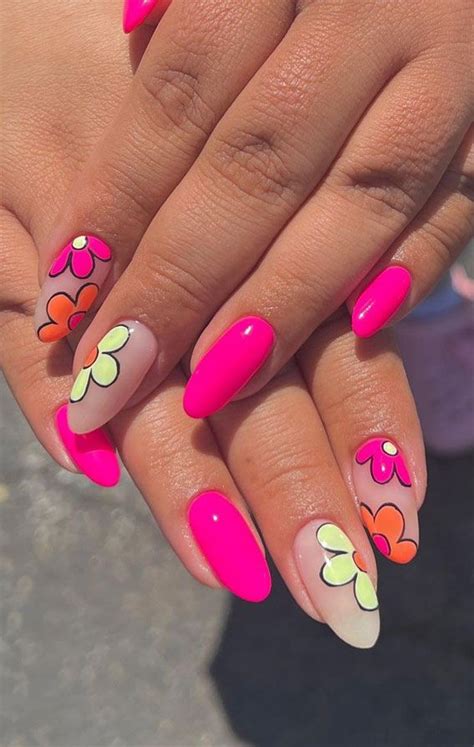 Vibrant Neon Nail Designs for Summer