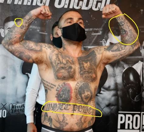 Slides of all of Ivan Nikolov's neo-nazi tattoos (see captions) : r/ksi