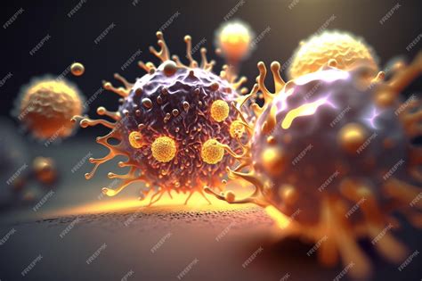 Premium Photo | Oncology cancer cells chemotherapy treatment for ...