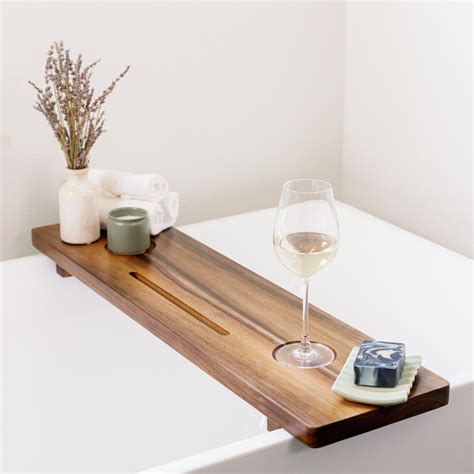 Loon Peak® Premium Bathtub Tray | Large & Thick Bath Tub Tray | Solid