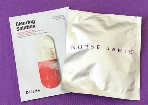 Одноразовая маска Dr.Jart Clearing Solution + FaceWrap Nurse Jamie Mask ...