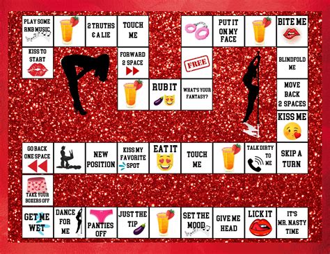 Mr. Nasty Time Adult Game Board| Couples Game Board| Valentine Kinky