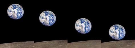 Earthset from Zond 7 | The Planetary Society