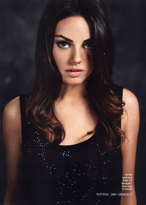 The Story Behind Mila Kunis' Most Iconic Photos