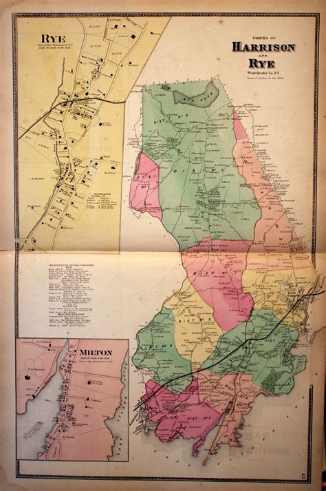 Map Of Westchester Ny Towns