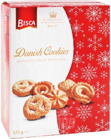 Печенье Bisca Danish Cookies, 375 г — купить в интернет-магазине по ...