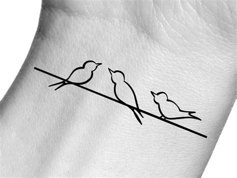 Three Birds Tattoo Designs