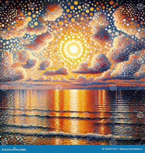 88 Georges Seurat Pointillism Would Be Used Where the Stock