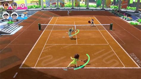 Nintendo Switch Sports Tennis gameplay #nintendoswitchsports - YouTube