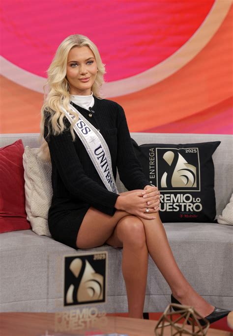 Victoria Kjaer on "Despierta America" 01.22.2025 • CelebMafia