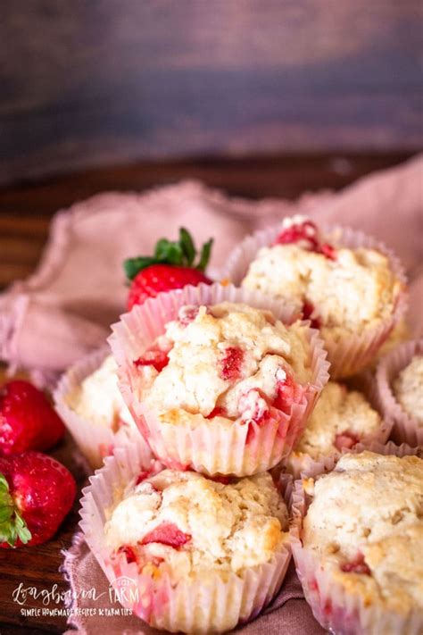 Strawberry Shortcake Muffins • Longbourn Farm