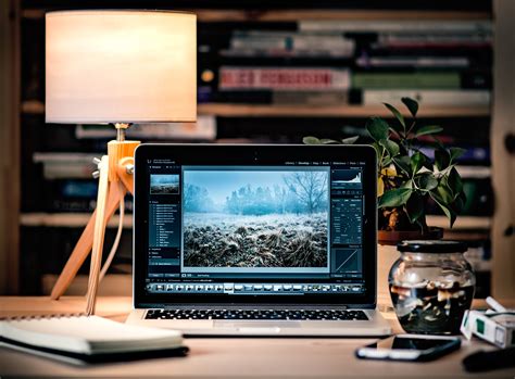 Free Images : laptop, desk, work, technology, home, living room ...
