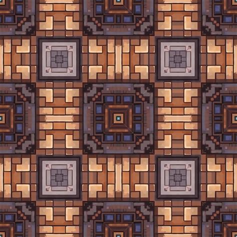 Seamless pattern with a square and a square and a square in the middle ...
