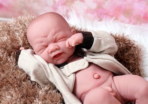 Reborn Baby Boy Crying Doll 15 inch Preemie Newborn w/ | Etsy