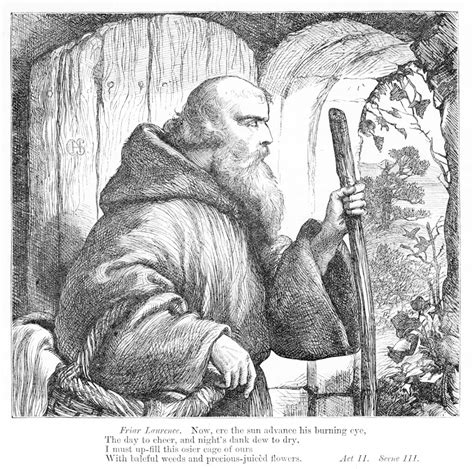 Friar Laurence | Victorian Illustrated Shakespeare Archive