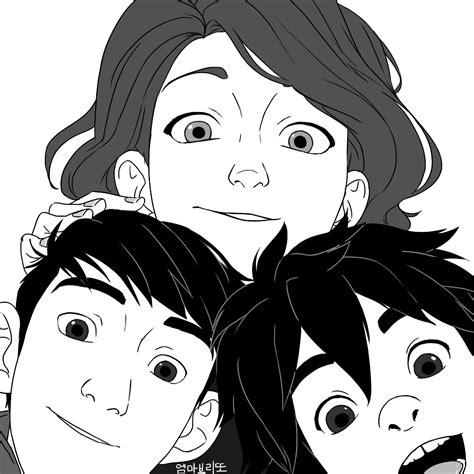 Aunt Cass, Tadashi and Hiro - Big Hero 6 Fan Art (38349267) - Fanpop