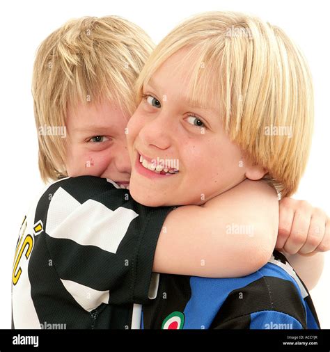 portrait  twins stock photo alamy