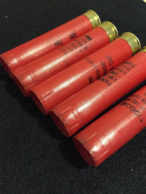 Fiocchi Red Shotgun Shells 28 Gauge Empty Hulls Shotshells 28GA Spent ...