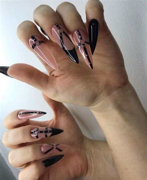 Pin by Natasha on Claws | Long nails, Stiletto nails designs, Rock nails