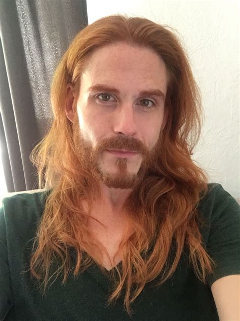 Pin by Cristian Contreras on Hair | Red hair men, Long hair styles men