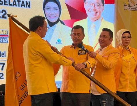 terpilih aklamasi bobby adhityo rizaldi pimpin golkar sumsel