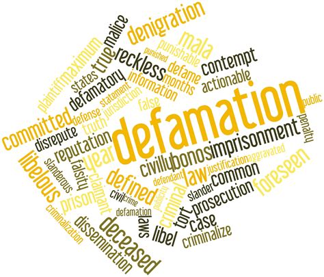 Laws for Cyber Defamation : Cyber Crime Awareness Society