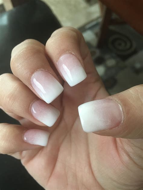 Create Absolutely Stunning White To Pink Ombre Nails | The FSHN