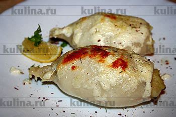 Фаршированные кальмары. Рецепт приготовления с фото – Kulina.Ru
