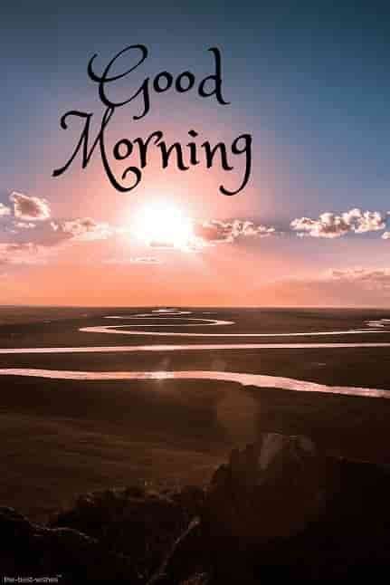 good morning hd sunrise image good morning ocean sunset