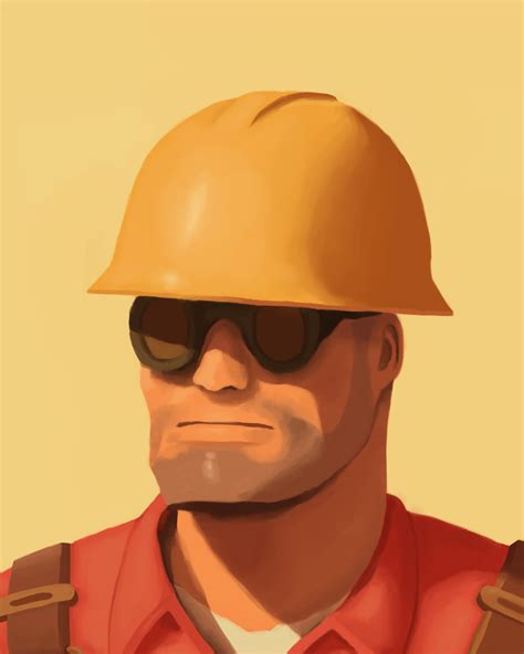 team fortress  engineer portrait