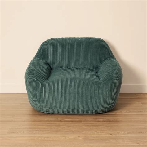 Expanding Chair Green Corduroy - Kmart NZ