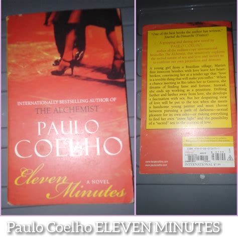 PAULO COELHO ELEVEN Minutes, Hobbies & Toys, Books & Magazines, Fiction ...