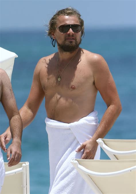 Celebrity & Entertainment | Leonardo DiCaprio Goes Shirtless in Miami
