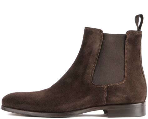 chelsea boot dark brown suede thomas bird tbloncom