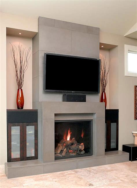 40 Beautiful Living Room Designs With Fireplace - Interior Vogue